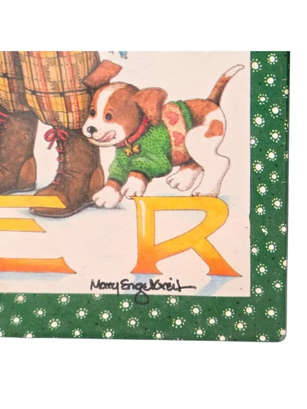 Vtg Brand NEW Mary Engelbreit The Wonder of Christmas Springbok Puzzle 500 Piece